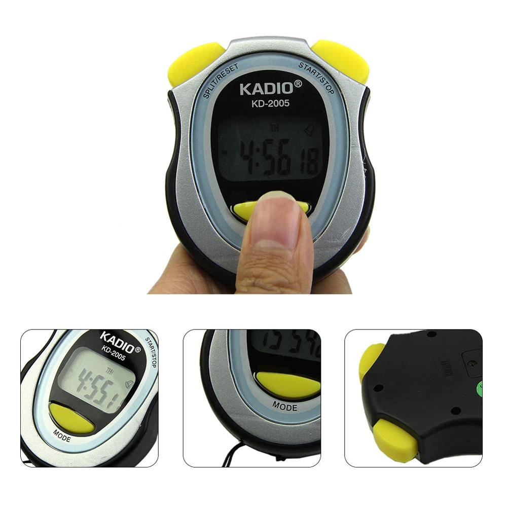Real Instruments Sports Stopwatch Multi-function Electronic Stopwatch Running imer, KD-2005
