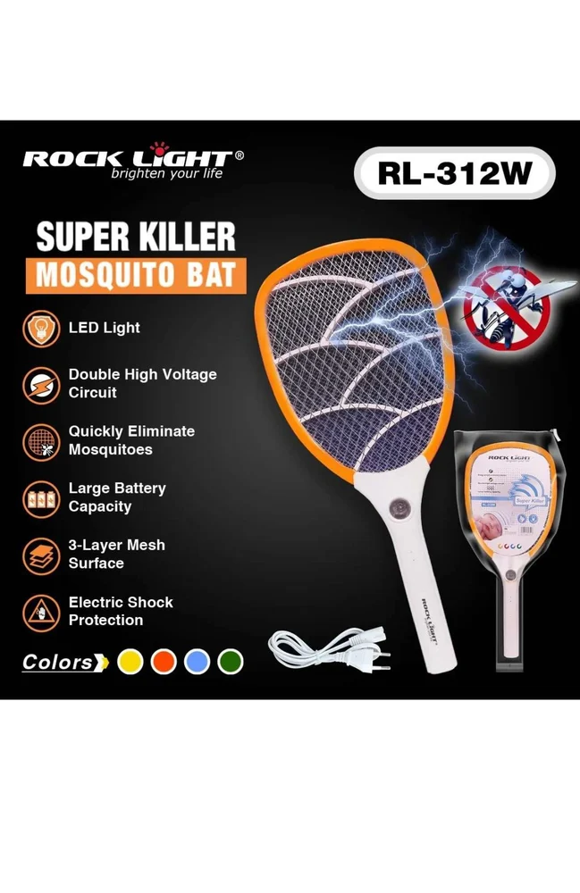 Rock Light RL-312W Mosquito Racket