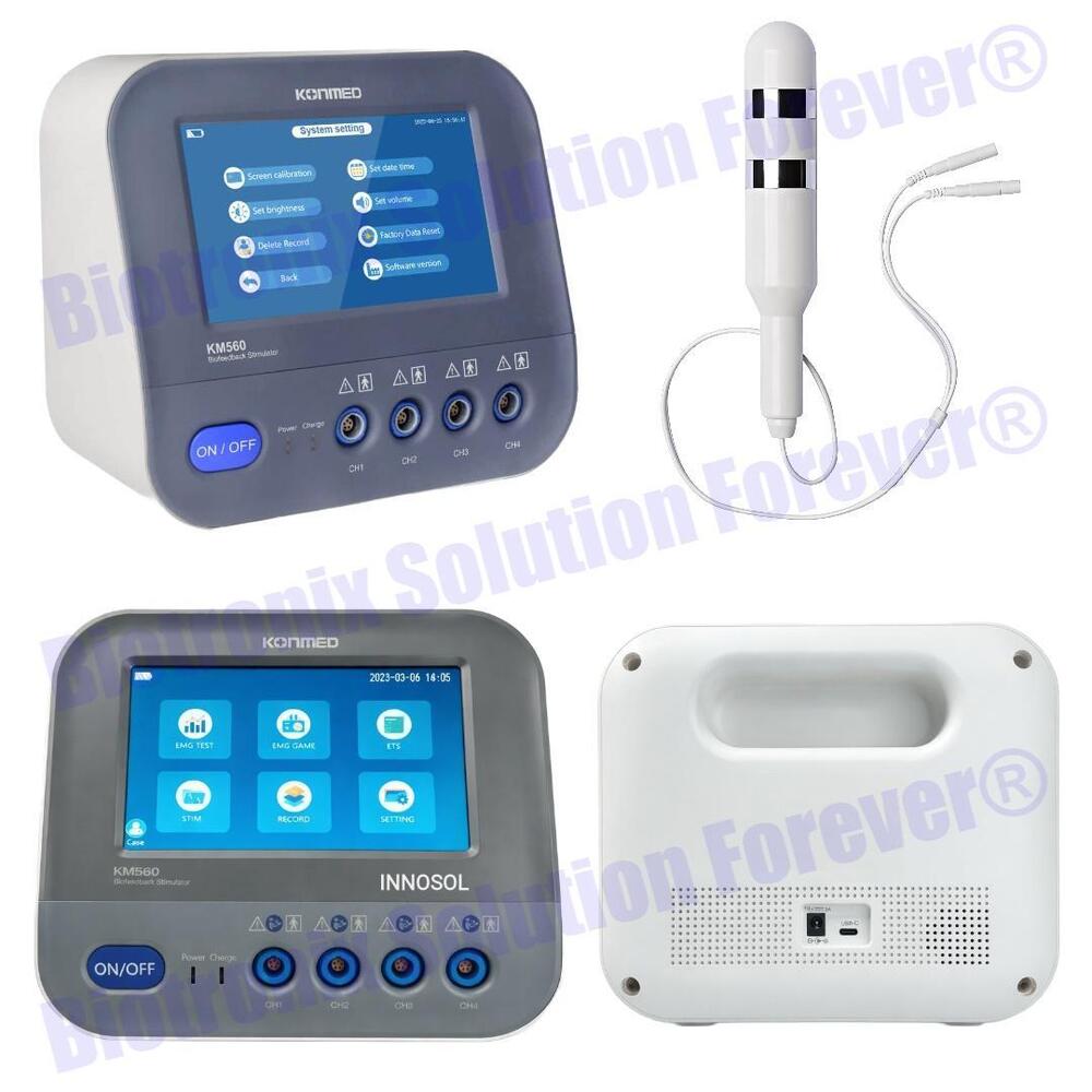 Konmed KM-560 Physiotherapy Biofeedback Device with EMG Analysis