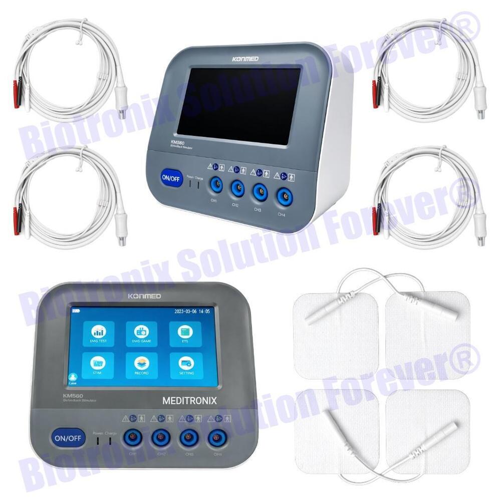 Konmed KM-560 Physiotherapy Biofeedback Device with EMG Analysis
