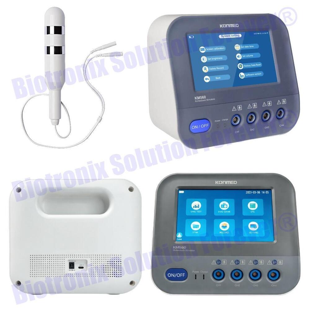 Konmed KM-560 Rehab Biofeedback Machine with Gaming Interface