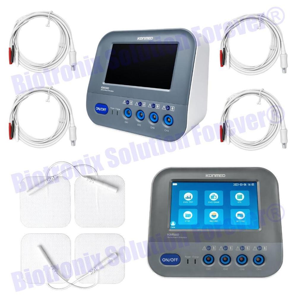 Konmed KM-560 4 Channel Biofeedback Device with FES NMES