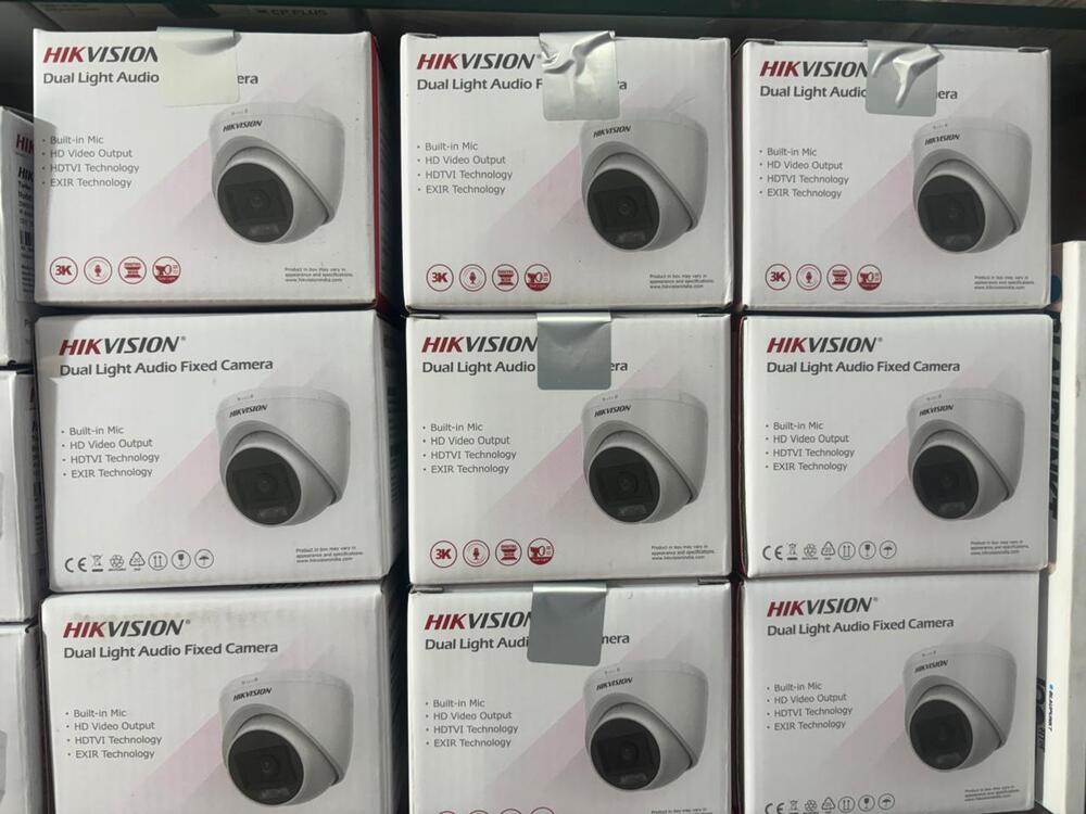 Hikvision Dual Light Audio Fixed Camera