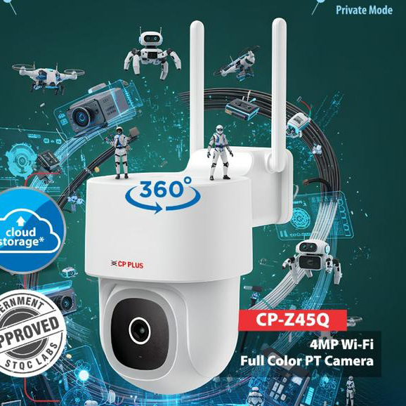 CPZ45Q 4MP Wifi Full Color PT Camera