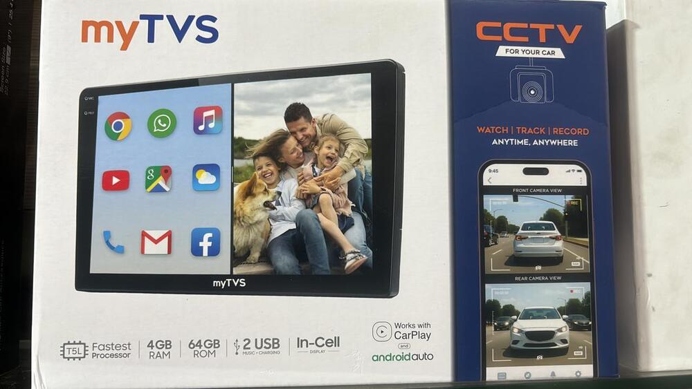 Mytvs Car Multimedia System With CCTV Kit