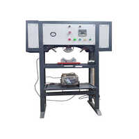 Pvc Pipe Bend Making Machine - Mild Steel, 1250x580x1600 Mm, Blue & Silver | Semi-automatic, 500 Bends/hour, Water-cooled, Manual/plc Control