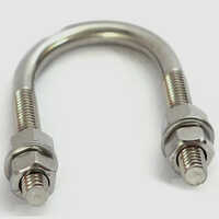 175nb X M20 Ss304 U-bolt Clamp With 2 Nut And 2 Washer - Length: Custom Or As Per Requirement