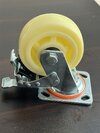Nylon Trolley Wheels - Capacity: 1000