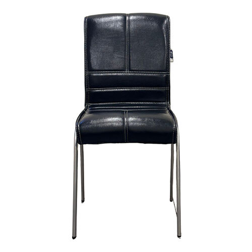 C104 Black Visitor Cafe Chairs