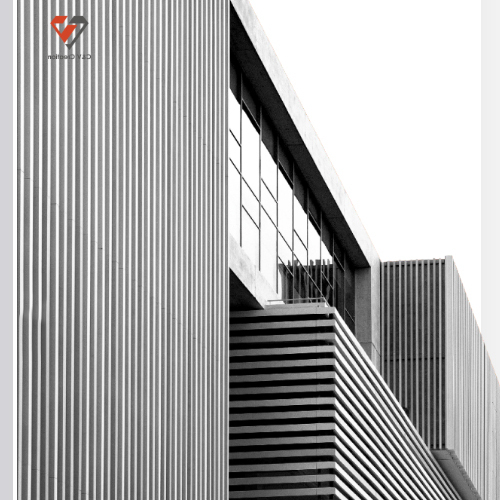 ML01 U Shaped Louver Cladding Panel