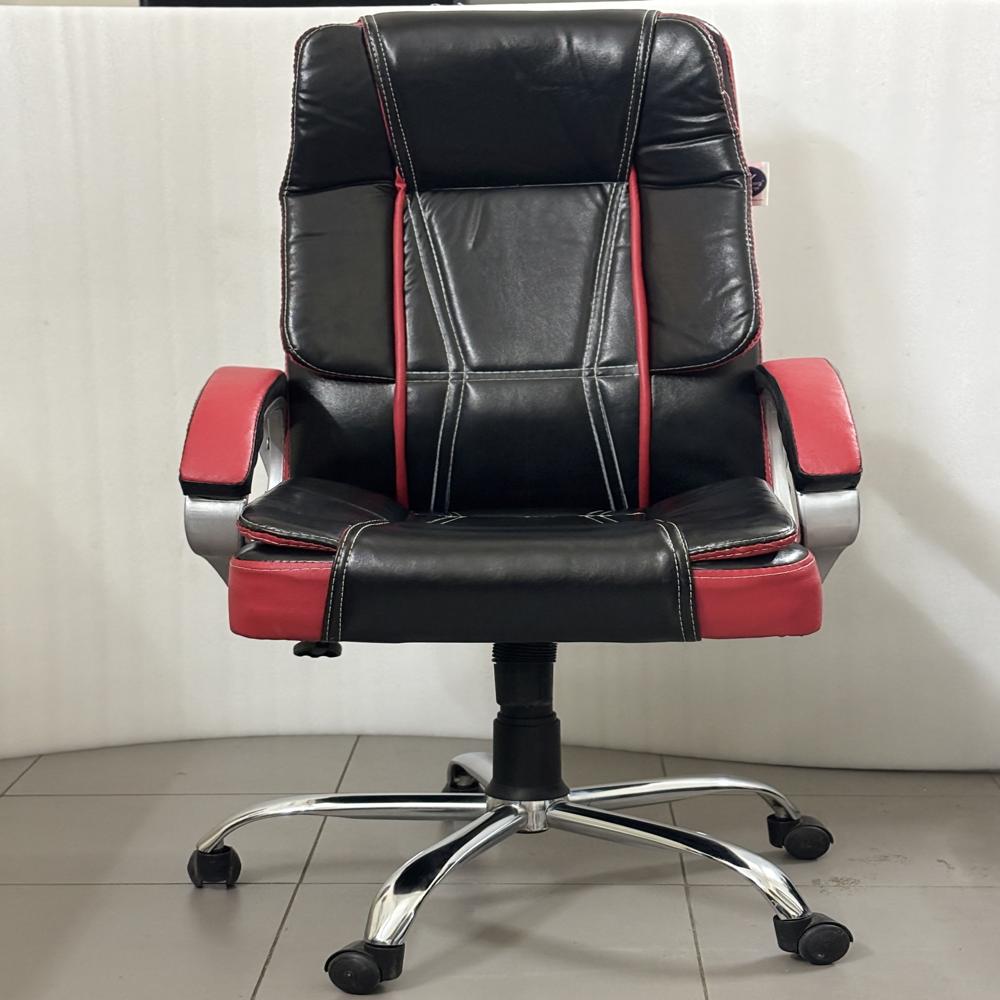 Tusker High Back Office Chair Black & Red 