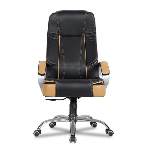 Tusker High Back Office Chair Black & Tan 