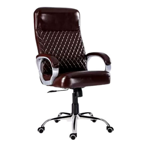 Opal High Back Director Revo Office Chair Brown Woodberg Furnishings