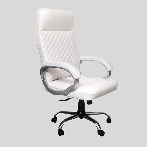 Opal High Back Director Revolving Office Chair White 