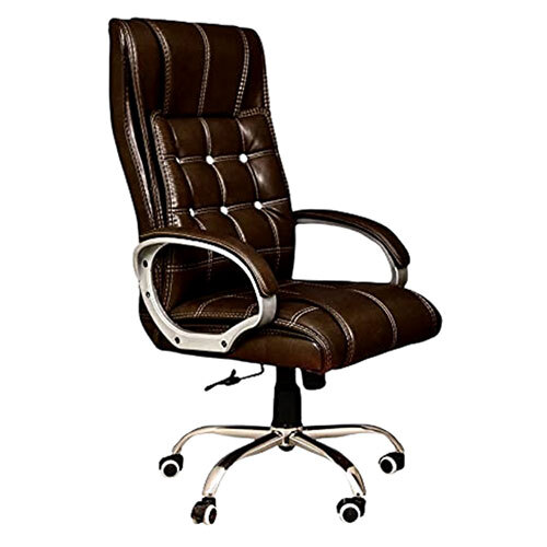 Beyond High Back Revolving Office Chair Brown 