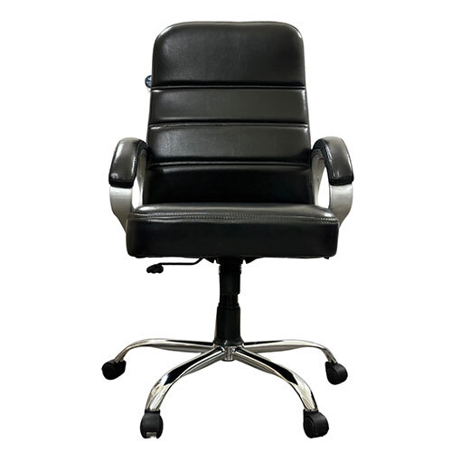 Zen Mid Back Revo Office Chair Black Woodberg Furnishings