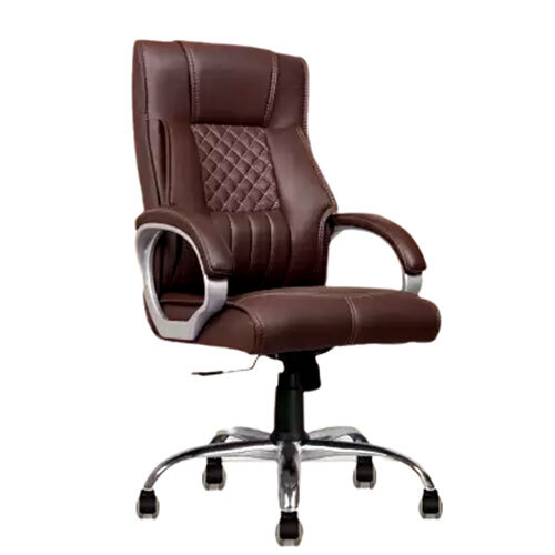 Imperia High Back Boss Revo Office Chair Brown Woodberg Furnishings