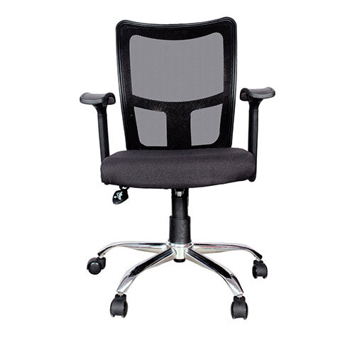 Zenith Mid Back Mesh Revo Office Chair Woodberg Furnishings