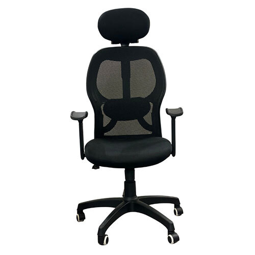 Gravity Lite High Back Mesh Revo Ergonomic Office Chair Black Woodberg Furnishings