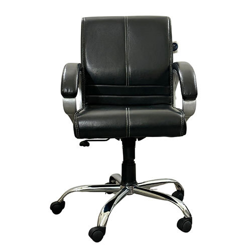 Regent Mid Back Ergonomic Leatherette Revolving Office Chair