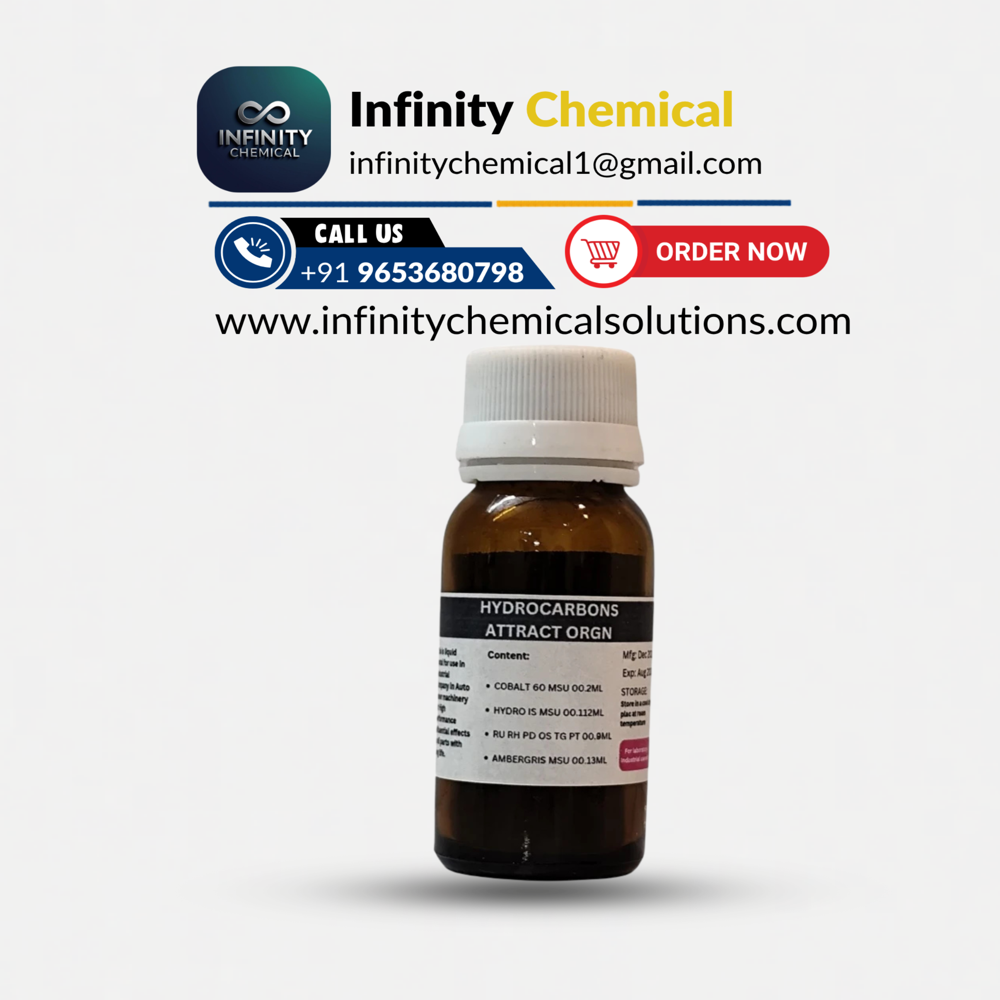 Hydrocarbons attract orgn