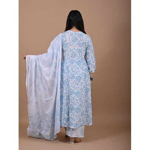 Cotton Suit 804 - Fine Cotton Blend, M-l-xl, Multicolor Floral | Breathable, Lightweight, Colorfast