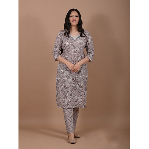 Cotton Suit 805 - Pure Cotton, Free Size, Multicolor Pastel | Breathable, Shrink-resistant, Screen Printed