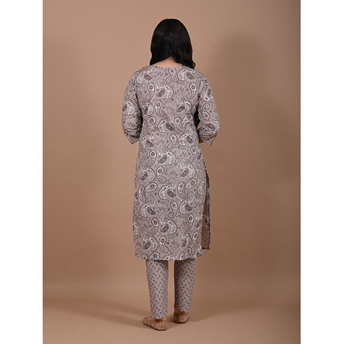 Cotton Suit 805 - Pure Cotton, Free Size, Multicolor Pastel | Breathable, Shrink-resistant, Screen Printed