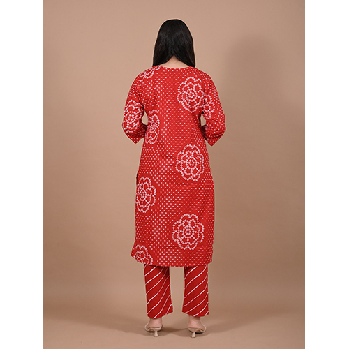 Cotton Suit 816 - Woven Cotton, Medium To Xl, Maroon Multicolor | Breathable, Digital Print, Semi-stitched