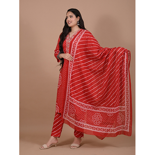Cotton Suit 816 - Woven Cotton, Medium To Xl, Maroon Multicolor | Breathable, Digital Print, Semi-stitched