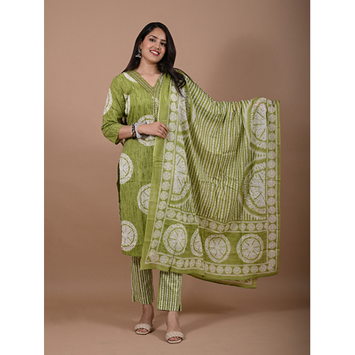 Cotton Suit 820 - 100% Pure Cotton, 2.5m Top, 2m Bottom, 2.2m Dupatta | Machine Printed, Breathable, Skin Friendly