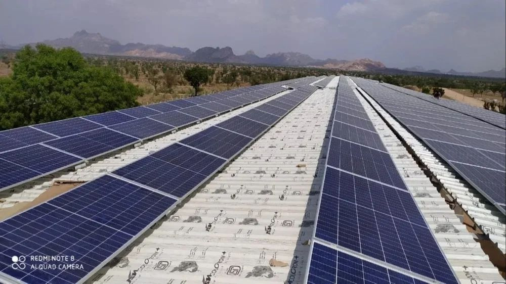 Commercial Rooftop Solar Power Plant