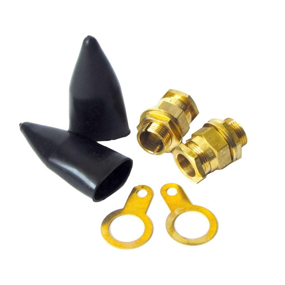 Brass Cable Gland Kit - Features: Weatherproof