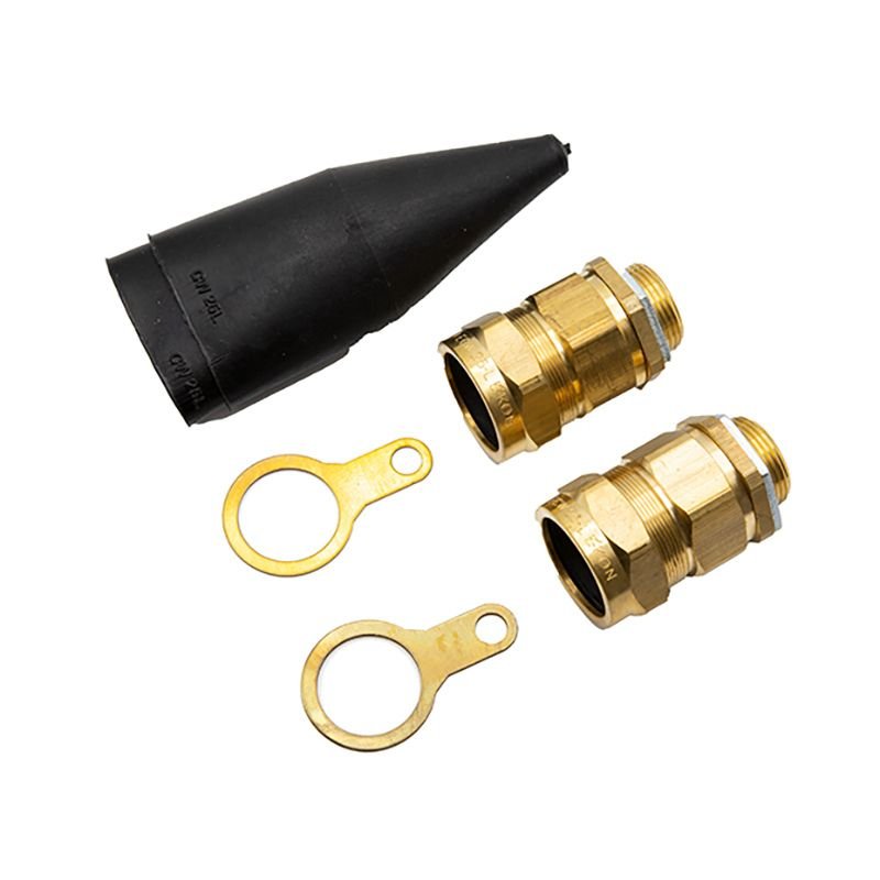 Brass Cable Gland Kit - Features: Weatherproof