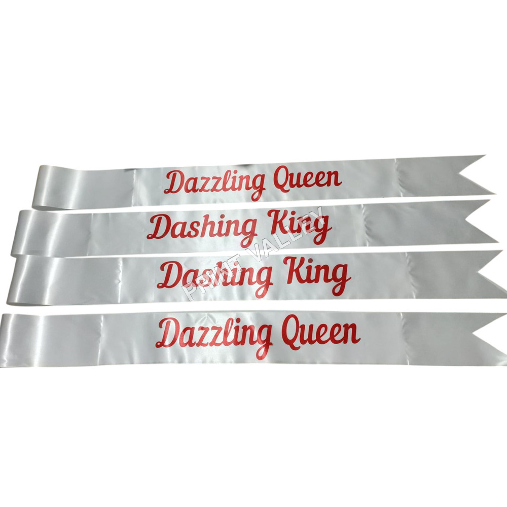 Customized Printed Sash