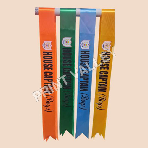 Multicolored Printed Sash