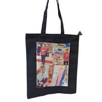 Black Personalized Tote Bag - Capacity: Upto 8 Kg