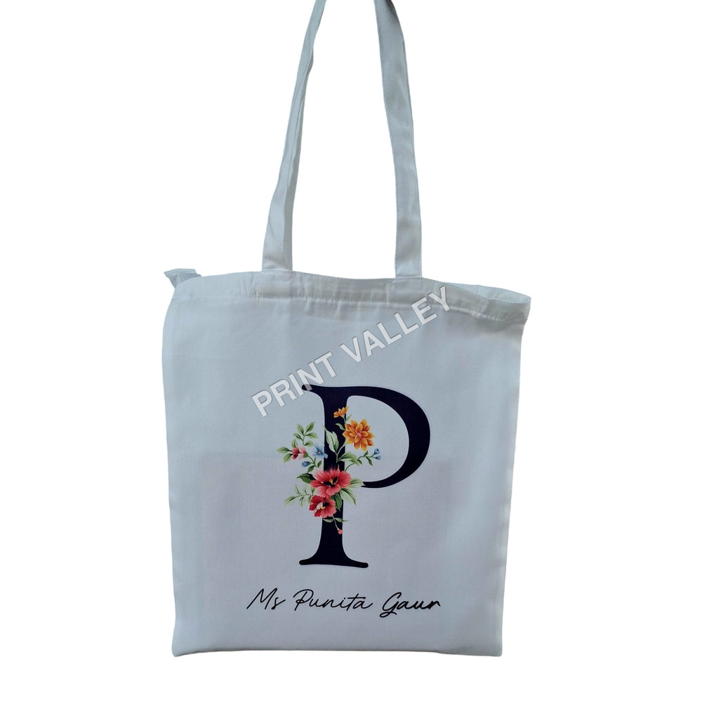 Printed Eco Canvas Tote Bag