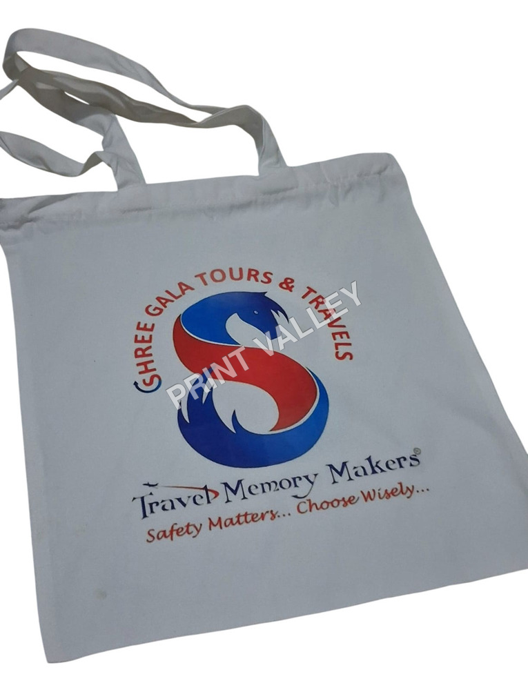 Personalized Print Canvas Tote Bag