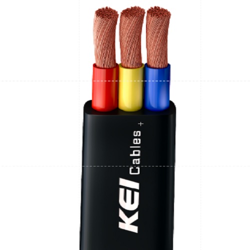 KEI 3 Core Flat Submersible Cables