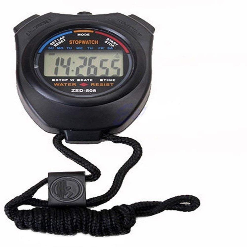 True Sense Stopwatch Dual Track Student Fitness Training Competition Timer, ZSD-808
