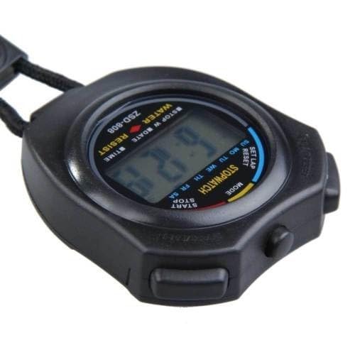 True Sense Stopwatch Dual Track Student Fitness Training Competition Timer, ZSD-808
