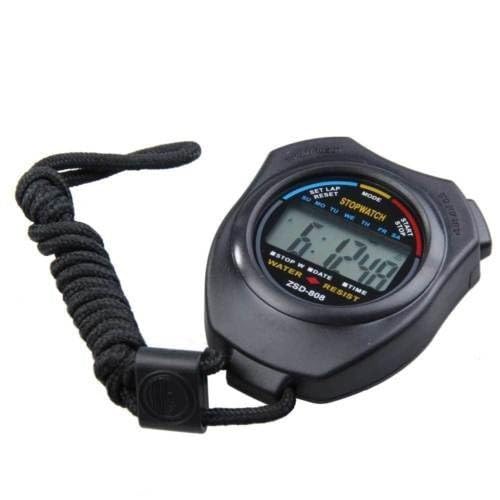 True Sense Stopwatch Dual Track Student Fitness Training Competition Timer, ZSD-808