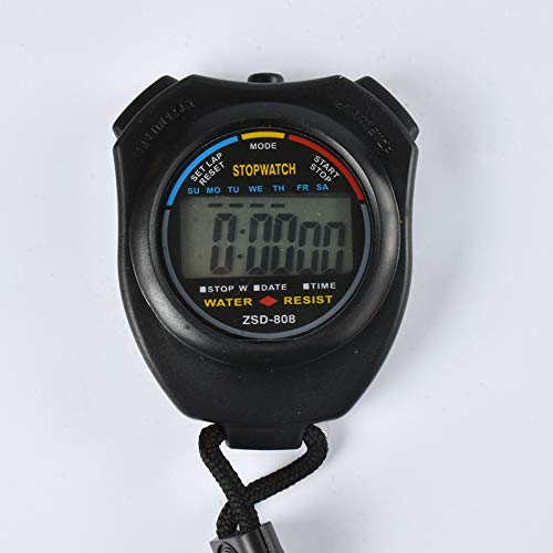 True Sense Stopwatch Dual Track Student Fitness Training Competition Timer, ZSD-808