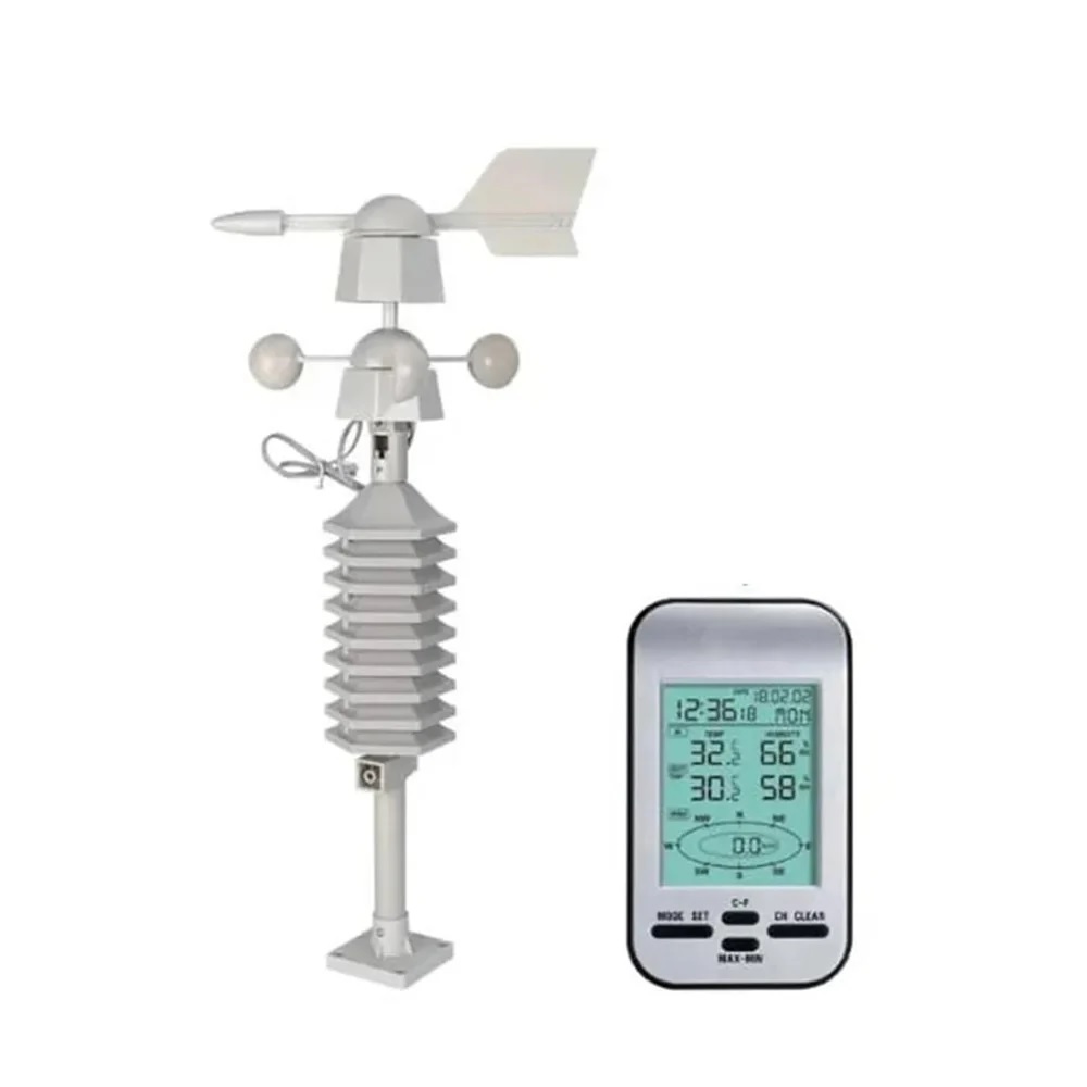 True Sense Digital Weather Station Rf 433 Mhz Wireless Meteorological Instrument Weather Forecaster, WS0232