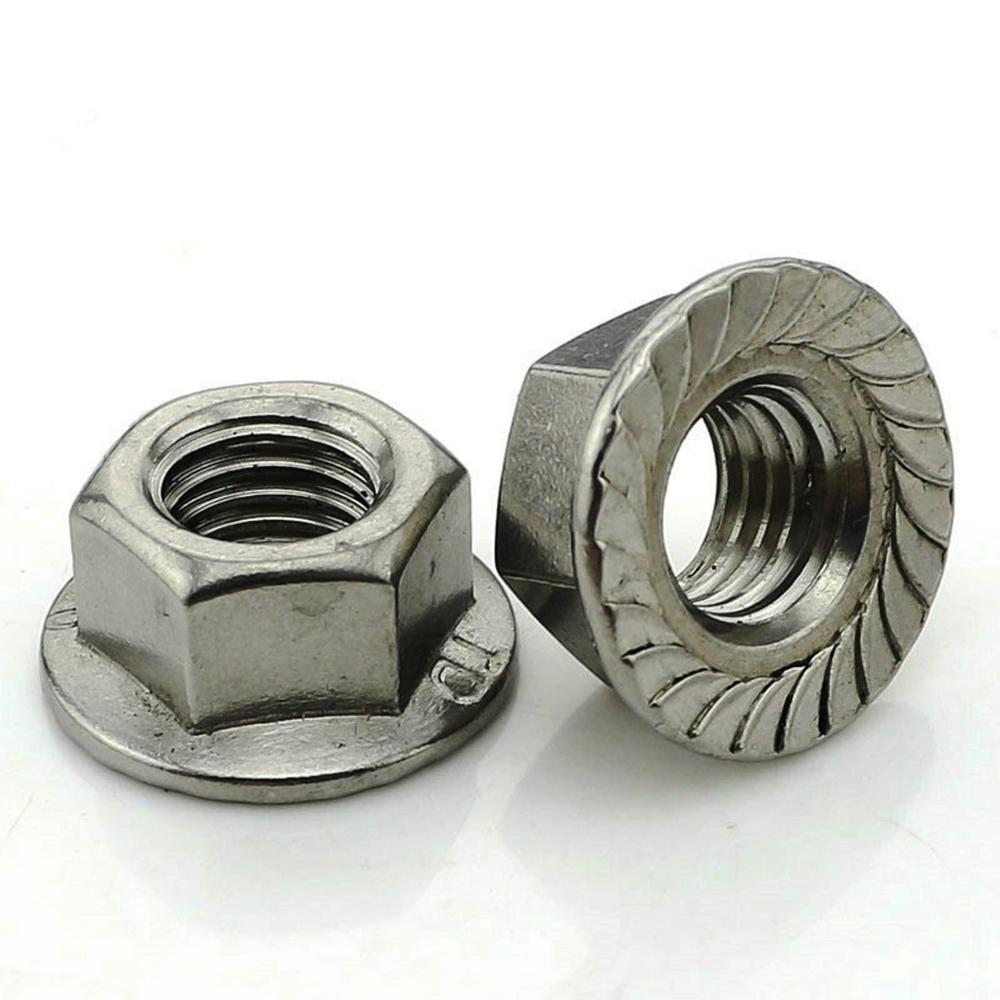 SS FLANGE NUT