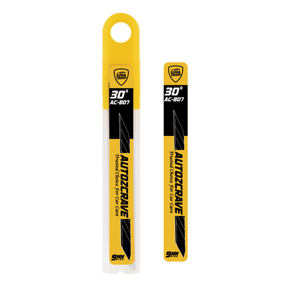 SDI 30 Degree Precision Blades Pack of 10 - Tungsten Steel Cutter Blades for PPF & Vinyl Cutting