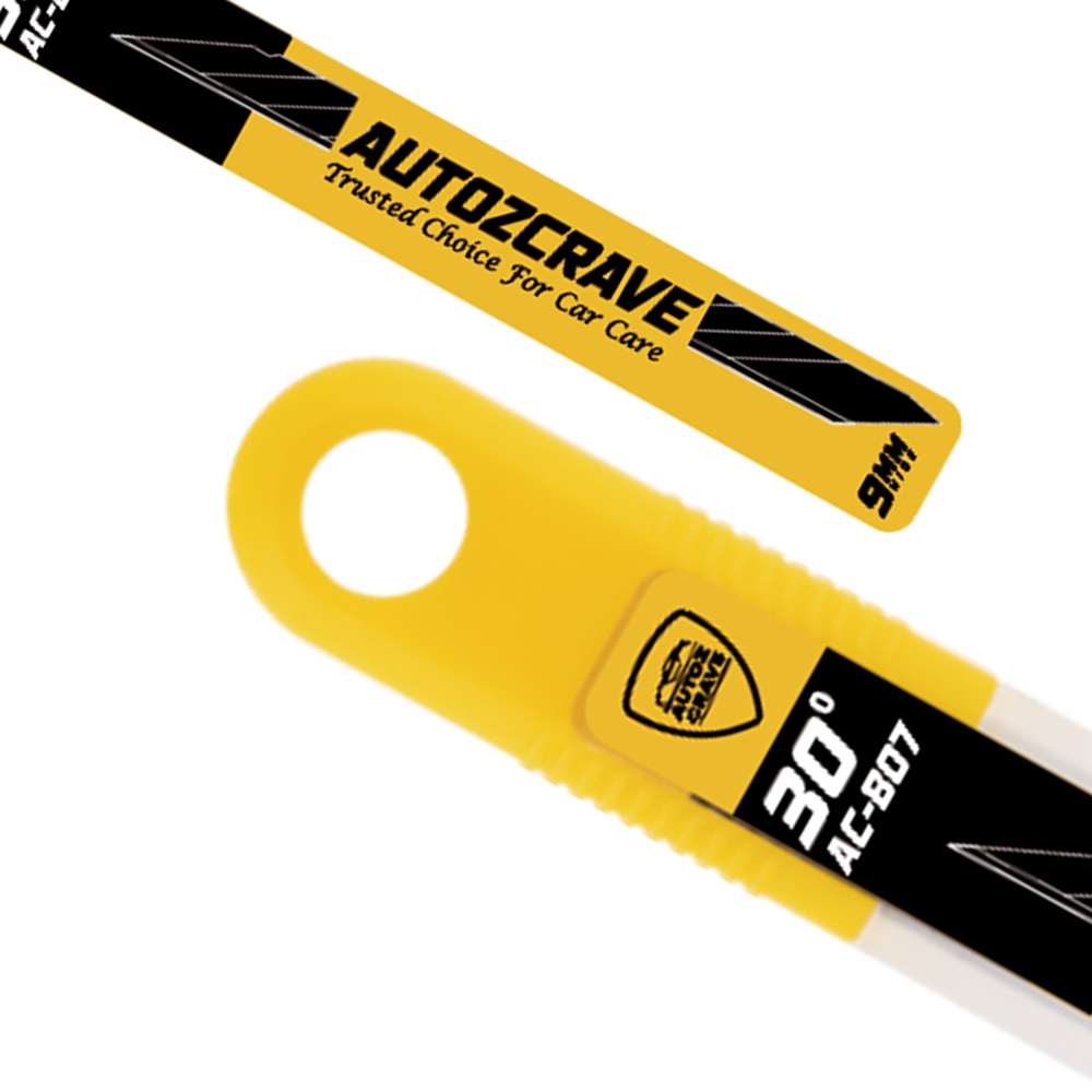 SDI 30 Degree Precision Blades Pack of 10 - Tungsten Steel Cutter Blades for PPF & Vinyl Cutting