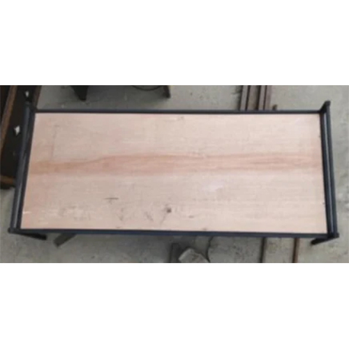 Plywood Metal Single Bed