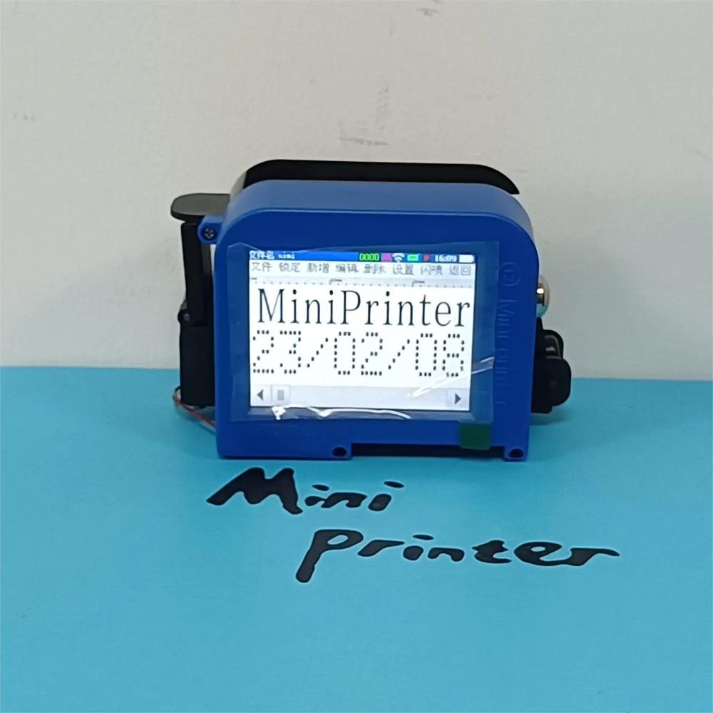 Portable mini batch coding printer for packaging